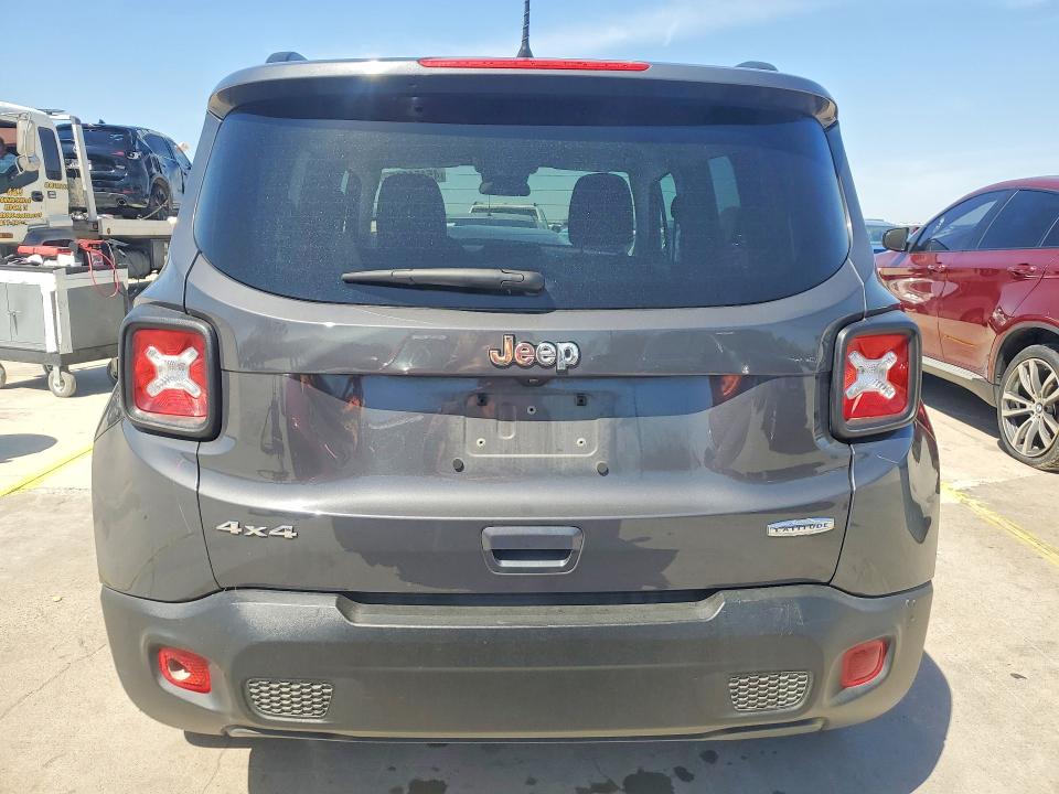 2022 Jeep Renegade VIN ZACNJDB12NPN98350 COPART salvage auction — FRONT END, Tx - Salvage Vehicle Title, sold $1,000 on 2026-07-20 (photo 6)