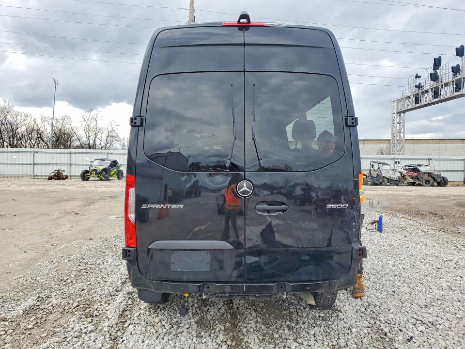 2024 Mercedes-benz Sprinter VIN W1Z4NFHY7RP660144 COPART salvage auction — FRONT END, Oh - Cert Of Title-Salvage, sold $19,900 on 2026-07-08 (photo 6)