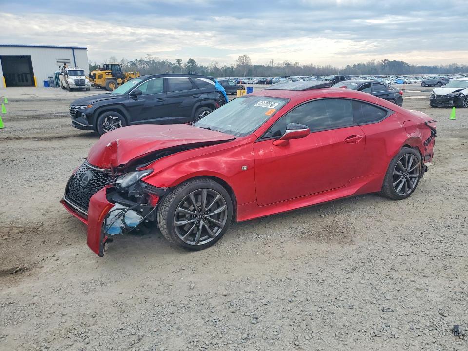 2020 Lexus VIN JTHGA5BC8L5010751 COPART salvage auction — FRONT END, Sc - Cert Of Title-Salvage, sold $3,850 on 2026-07-06 (photo 1)
