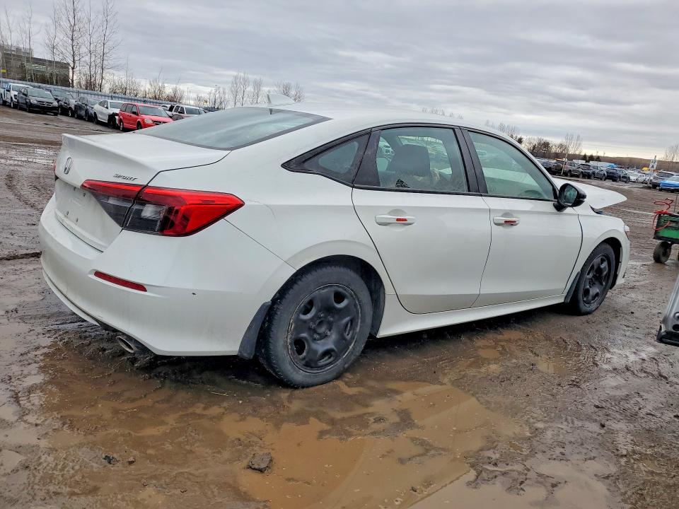 2022 Honda Civic VIN 2HGFE2F50NH129399 COPART salvage auction — FRONT END, ON - PERMIT SALVAGE, sold $3,600 on 2026-07-02 (photo 3)