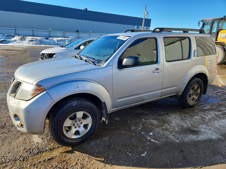 2010 Nissan Pathfinder VIN 5N1AR1NB5AC612992 COPART salvage auction — FRONT END, Ab - Bos - Salvage, sold $500 on 2026-07-02 (photo 1)