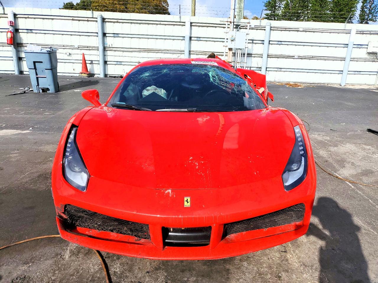 2016 Ferrari 488 gtb VIN ZFF79ALA5G0217425 COPART salvage auction — All Over, FL - CERT OF TITLE SLVG REBUILDABLE, sold $74,500 on 2026-05-20 (photo 5)