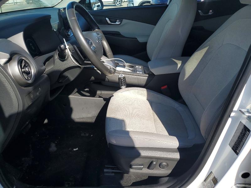 2023 Hyundai Kona VIN KM8K23AG1PU186890 COPART salvage auction — FRONT END, Fl - Certificate Of Destruction, sold $6,700 on 2026-07-06 (photo 7)