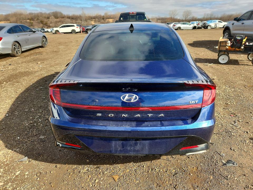 2021 Hyundai Sonata VIN 5NPEJ4J24MH108530 COPART salvage auction — SIDE, Il - Salvage Certificate, sold $4,350 on 2026-07-08 (photo 6)