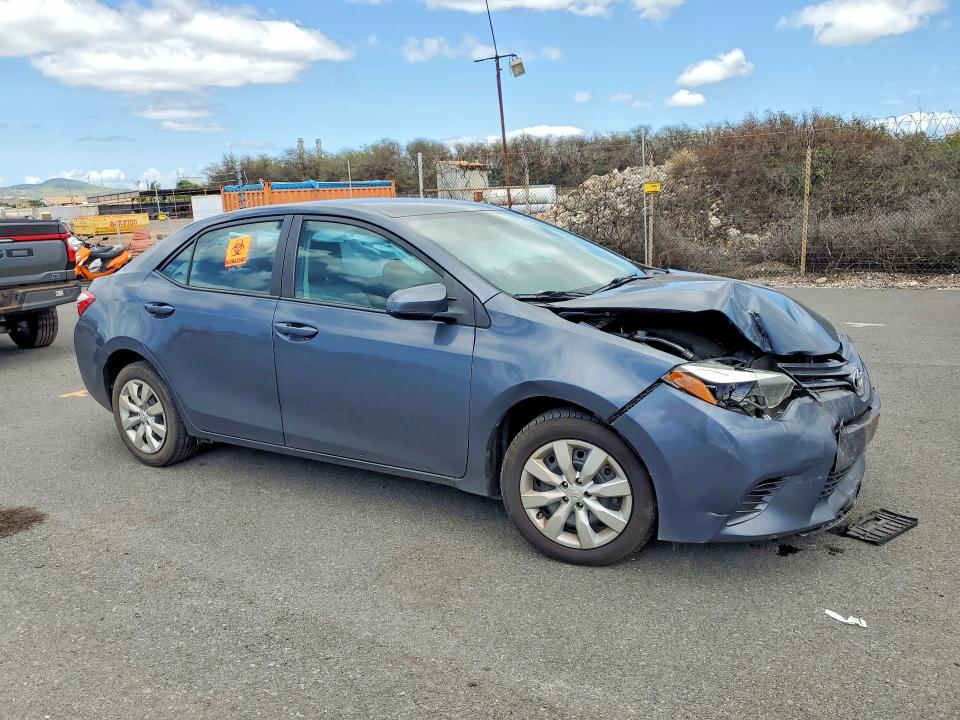 2016 Toyota Corolla VIN 5YFBURHE4GP472039 COPART salvage auction — FRONT END, HI - CERTIFICATE OF SALVAGE, sold $750 on 2026-07-27 (photo 4)