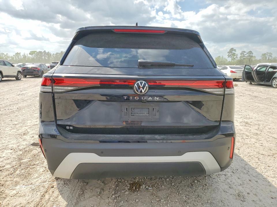 2025 Volkswagen Tiguan VIN 3VVFR7RM5SM008885 COPART salvage auction — REAR END, Tx - Salvage Vehicle Title, sold $15,700 on 2026-07-24 (photo 6)