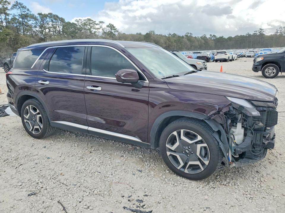 2024 Hyundai Palisade VIN KM8R54GE2RU670118 COPART salvage auction — FRONT END, Tx - Certificate Of Title, sold $375 on 2026-07-28 (photo 4)