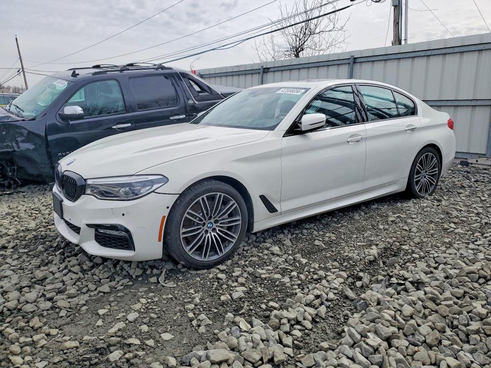 2017 BMW 5er VIN WBAJE7C30HG888317 COPART salvage auction — FRONT END, Nj - Cert Of Title-Salvage, sold $11,900 on 2026-07-20 (photo 1)