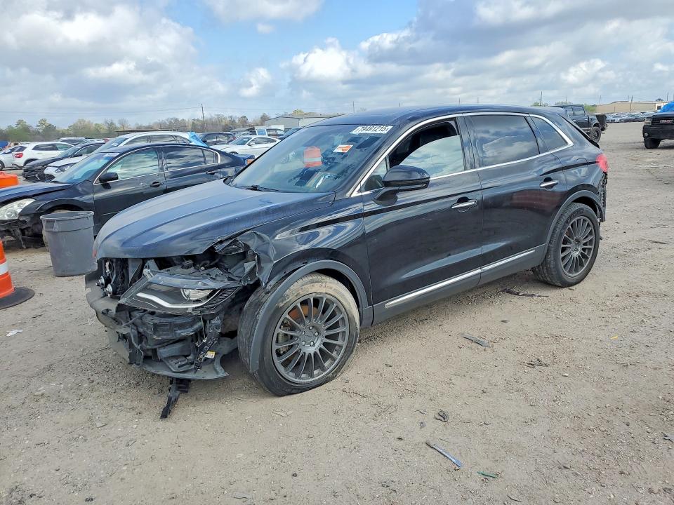 2016 Lincoln Mkx VIN 2LMPJ6LR6GBL60648 COPART salvage auction — FRONT END, Tx - Certificate Of Title, sold $1,150 on 2026-07-09 (photo 1)