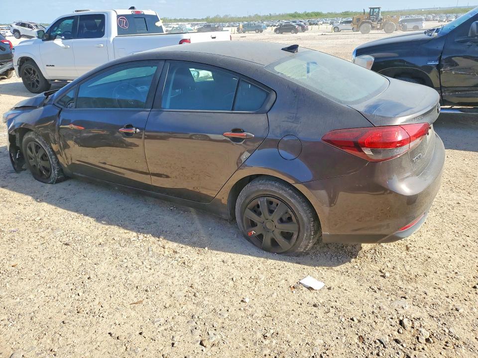 2018 Kia Forte VIN 3KPFK4A74JE197254 COPART salvage auction — FRONT END, Tx - Salvage Vehicle Title, sold $1,900 on 2026-07-09 (photo 2)
