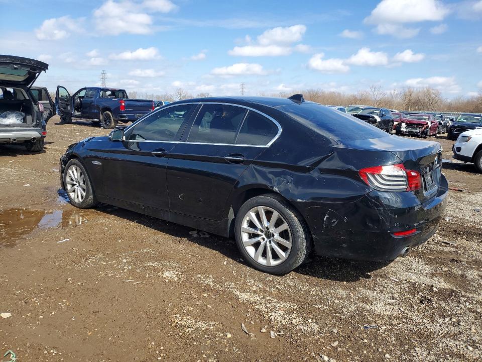 2016 BMW 5 series VIN WBA5B3C5XGG253043 COPART salvage auction — FRONT END, WV - CERTIFICATE OF TITLE, sold $900 on 2026-07-10 (photo 2)
