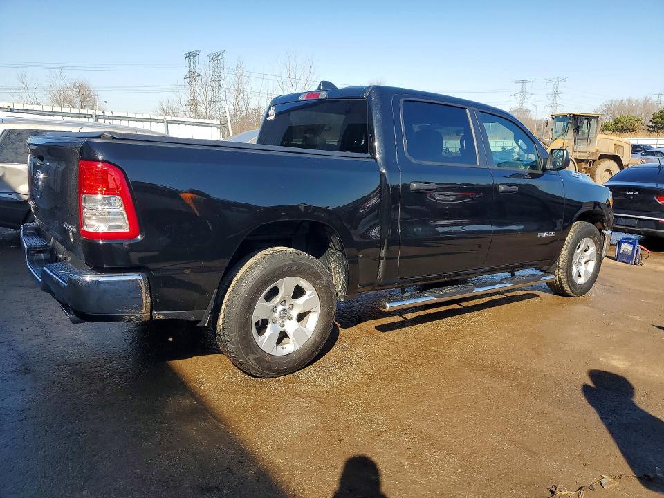 2024 Ram 1500 VIN 1C6SRFFT7RN125894 COPART salvage auction — MINOR DENT/SCRATCHES, Il - Certificate Of Title, sold $27,750 on 2026-07-09 (photo 3)