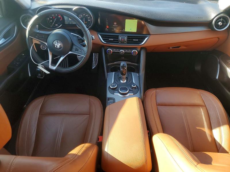 2018 Alfa romeo Giulia VIN ZARFAEBN5J7577862 COPART salvage auction — FRONT END, Id - Salvage Certificate Of Title, sold $3,600 on 2026-07-20 (photo 8)