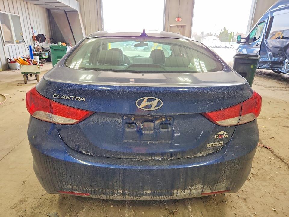 2013 Hyundai Elantra VIN KMHDH4AE3DU593469 COPART salvage auction — SIDE, Wi - Junked Vehicle Bill Of Sale, sold $400 on 2026-07-06 (photo 6)