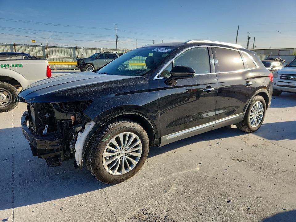 2017 Lincoln VIN 2LMPJ6KR4HBL45150 COPART salvage auction — FRONT END, Tx - Salvage Vehicle Title, sold $3,650 on 2026-07-31 (photo 1)