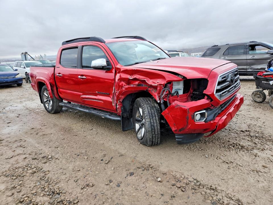 2017 Toyota Tacoma VIN 3TMGZ5AN7HM051449 COPART salvage auction — FRONT END, UT - SALVAGE CERTIFICATE, sold $12,100 on 2026-07-31 (photo 4)