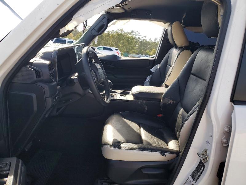 2024 Toyota Land cruiser VIN JTEABFAJ9RK004182 COPART salvage auction — Rollover, TX - CERTIFICATE OF TITLE, sold $21,600 on 2026-06-02 (photo 7)