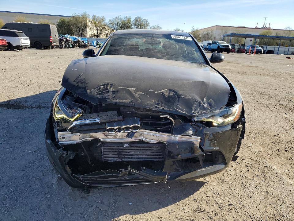 2012 Audi A6 VIN WAUDFAFC0CN116715 COPART salvage auction — FRONT END, Nv - Salvage Title, sold $700 on 2026-07-09 (photo 5)
