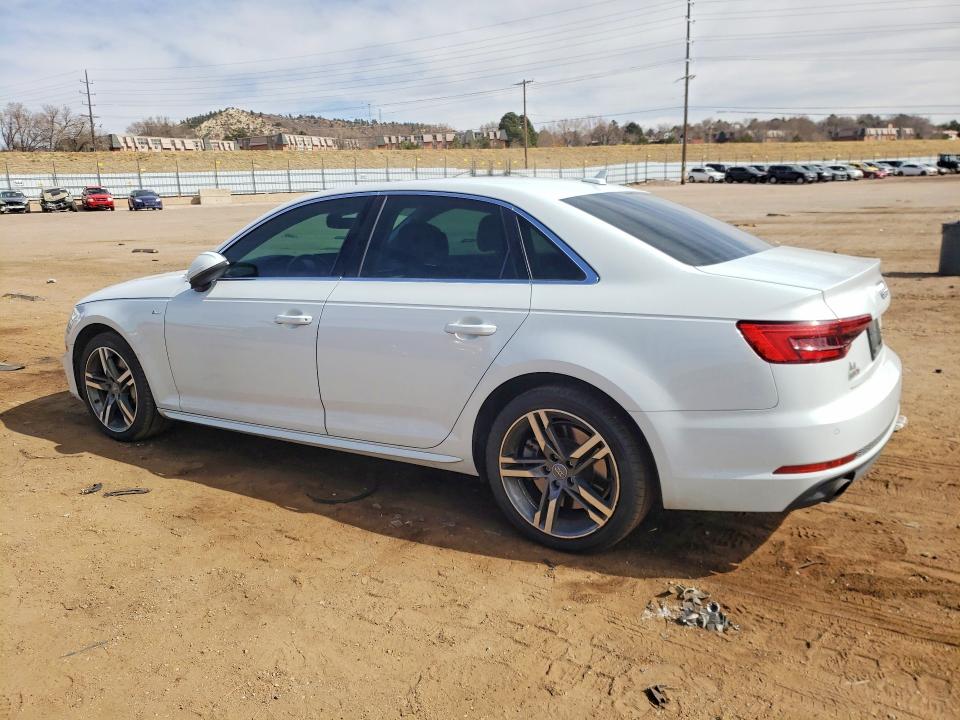 2017 Audi A4 VIN WAUENAF46HN048508 COPART salvage auction — MECHANICAL, Salvage Title, sold $250 on 2026-08-03 (photo 2)