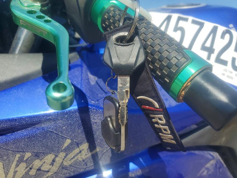 2009 Kawasaki Ninja VIN JKAEXMJ199DA43285 COPART salvage auction — FRONT END, Sc - Cert Of Title-Salvage, sold $275 on 2026-07-16 (photo 8)