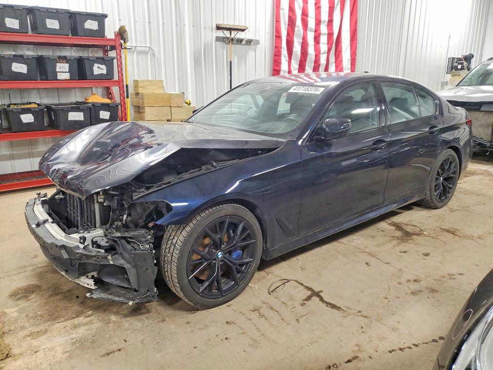 2021 BMW 5er VIN WBA13BK09MCF28578 — COPART salvage auction photo