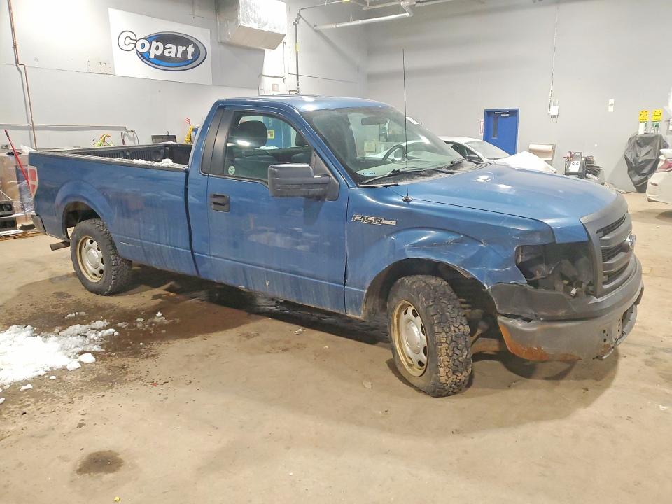 2013 Ford F-150 VIN 1FTMF1CM1DKF62018 COPART salvage auction — FRONT END, Nb - Bill Of Sale Non-Repairable, sold $350 on 2026-07-02 (photo 4)