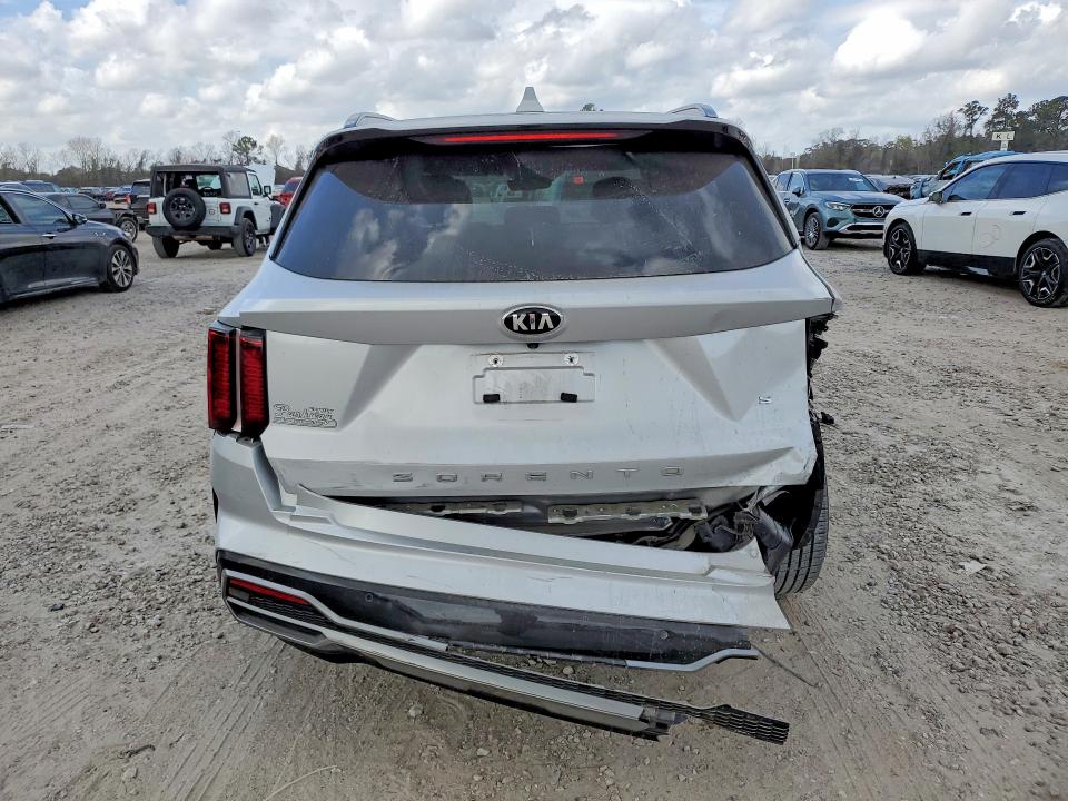 2021 Kia Sorento VIN 5XYRL4LC0MG041546 COPART salvage auction — REAR END, Salvage Title, sold $7,400 on 2026-07-10 (photo 6)