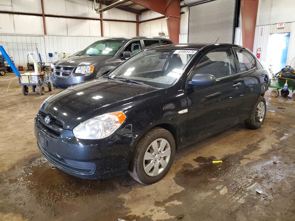2011 Hyundai Accent VIN KMHCM3AC1BU191799 COPART salvage auction — REAR END, Mi - Cert Of Title-Salvage Vehicle, sold $200 on 2026-07-10 (photo 1)