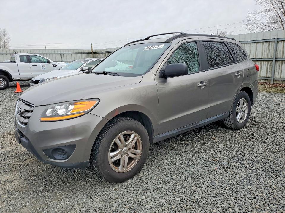 2011 Hyundai Santa fe VIN 5XYZG3AB0BG071605 COPART salvage auction — FRONT END, Wa - Bill Of Sale, sold $1,700 on 2026-07-06 (photo 1)