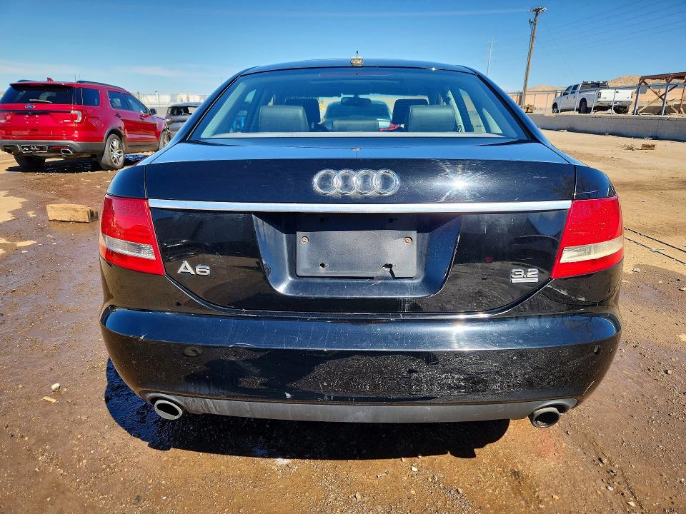 2006 Audi A6 VIN WAUDH74F96N090646 COPART salvage auction — FRONT END, Nm - Cert Of Title-Salvage, sold $225 on 2026-07-20 (photo 6)