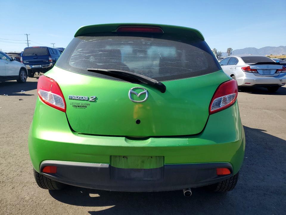 2012 Mazda 2 VIN JM1DE1LZ5C0139239 COPART salvage auction — FRONT END, Id - Salvage Certificate Of Title, sold $900 on 2026-07-06 (photo 6)
