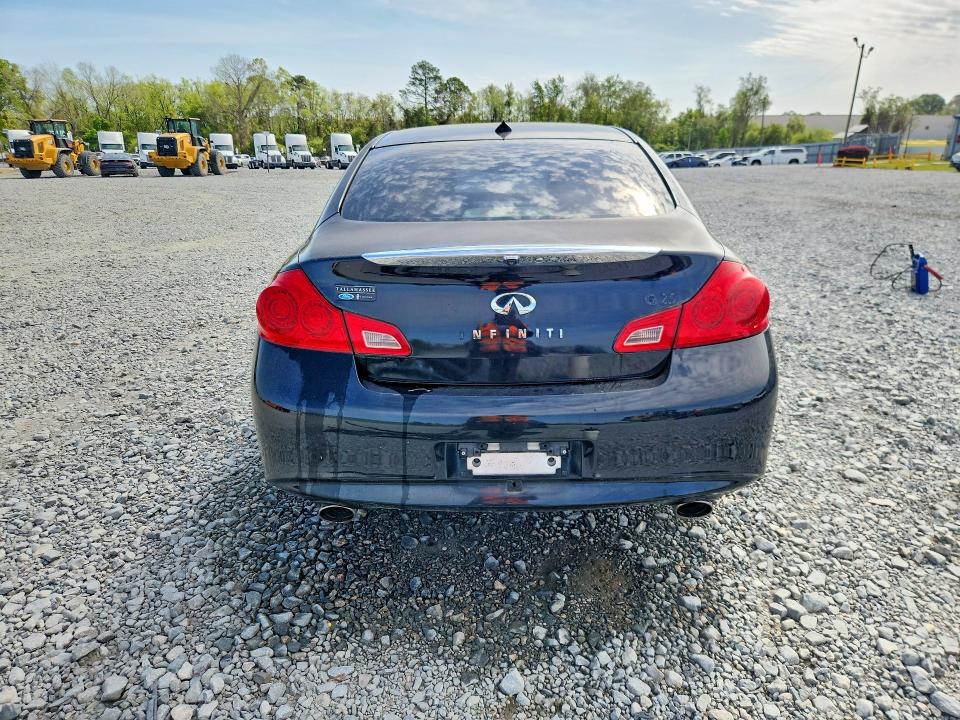 2012 Infiniti VIN JN1DV6AP6CM811531 COPART salvage auction — FRONT END, Ga - Cert Of Title-Salvage, sold $200 on 2026-07-07 (photo 6)