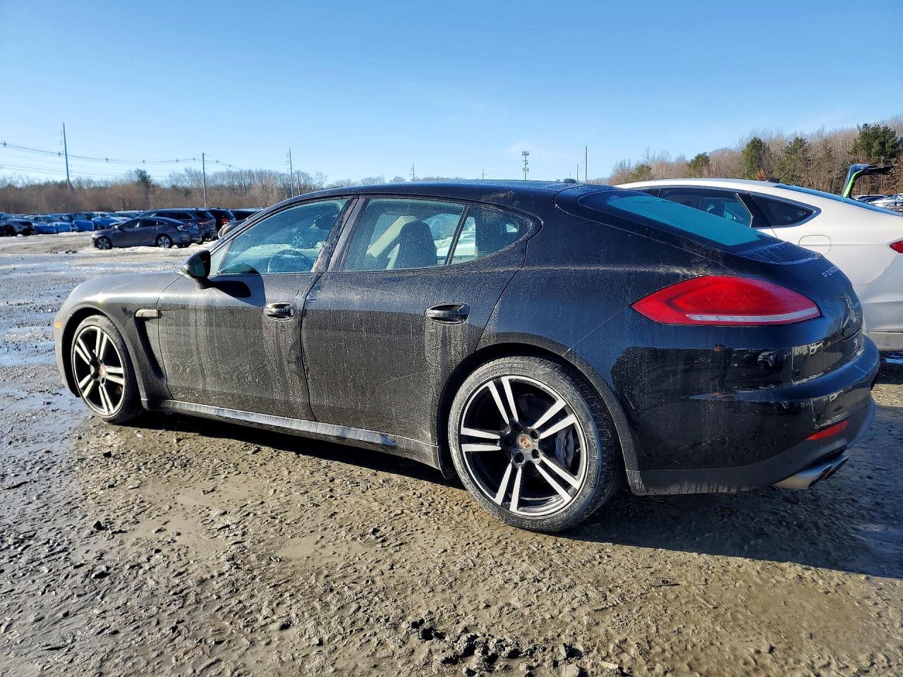 2014 Porsche Panamera VIN WP0AB2A76EL055550 COPART salvage auction — Undercarriage, MA - CERT OF TITLE-RECONSTRCTD COLL, sold $5,800 on 2026-04-02 (photo 2)