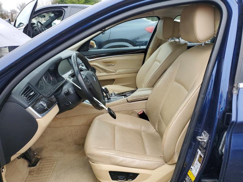 2012 BMW 5er VIN WBAFU7C53BDU54430 COPART salvage auction — MECHANICAL, Md - Certificate Of Title, sold $350 on 2026-07-27 (photo 7)