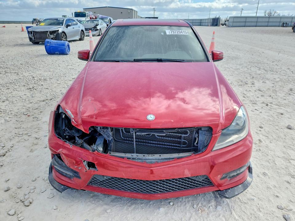 2014 Mercedes-benz VIN WDDGF4HB6EA962157 COPART salvage auction — FRONT END, Tx - Certificate Of Title, sold $700 on 2026-08-06 (photo 5)