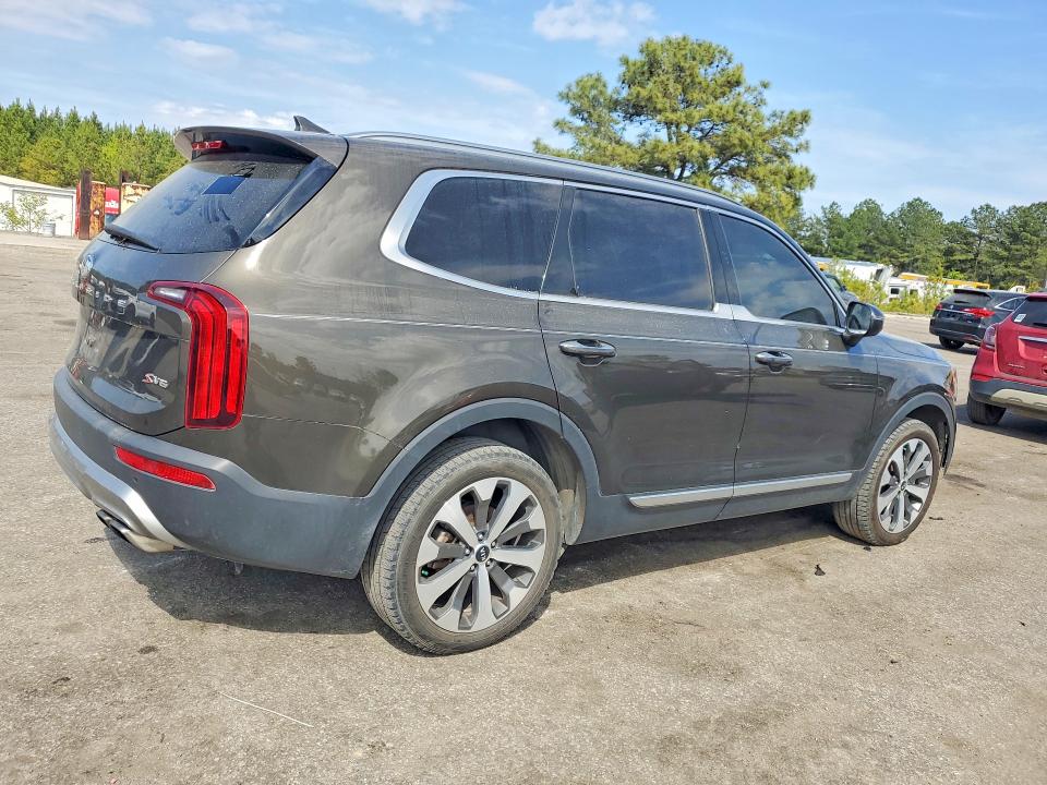 2020 Kia Telluride VIN 5XYP64HC5LG008967 COPART salvage auction — FRONT END, Ga - Certificate Of Title, sold $9,200 on 2026-07-09 (photo 3)