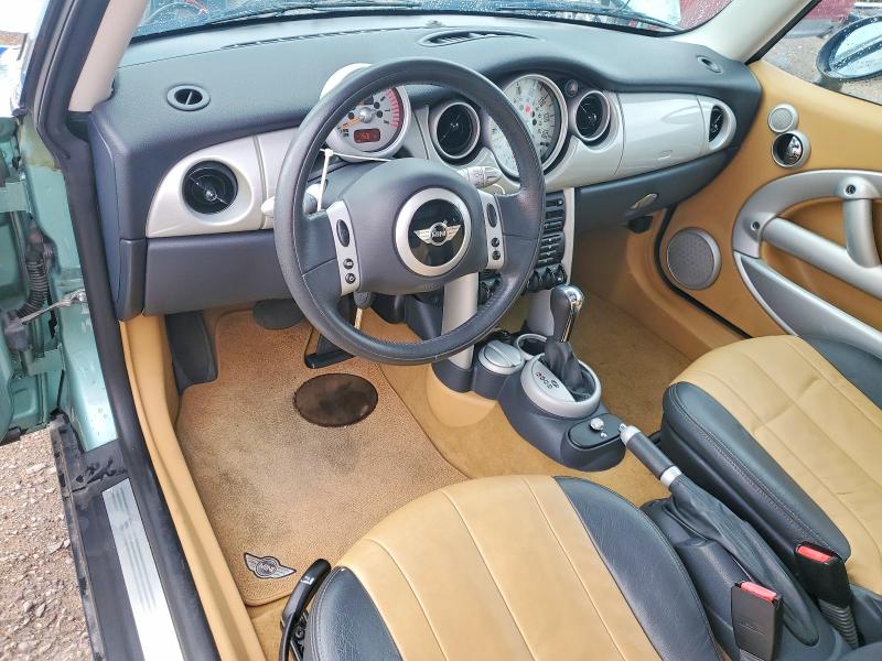 2003 Mini Cooper VIN WMWRC33433TE13306 COPART salvage auction — MECHANICAL, Az - Certificate Of Title, sold $575 on 2026-07-10 (photo 8)