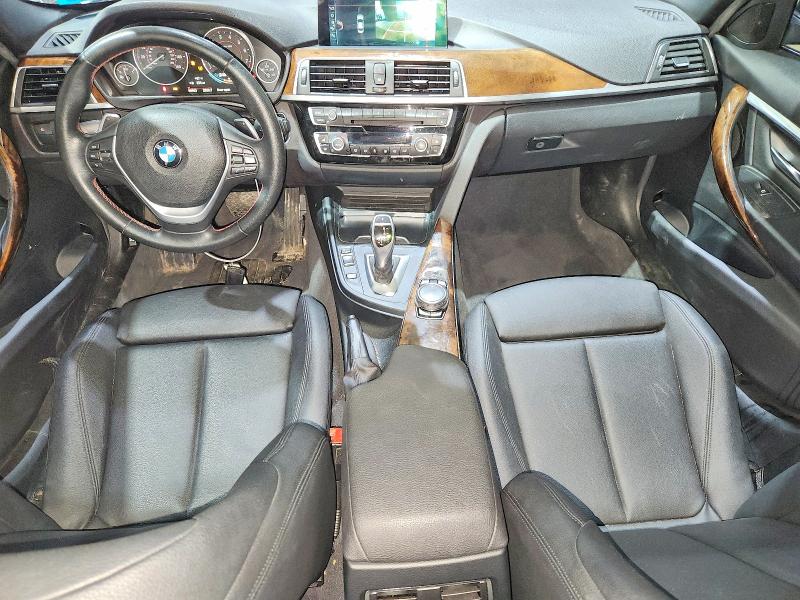 2017 BMW 3er VIN WBA8D9G50HNU59943 COPART salvage auction — WATER/FLOOD, Nh - Cert Of Title-Salvage, sold $100 on 2026-07-09 (photo 8)