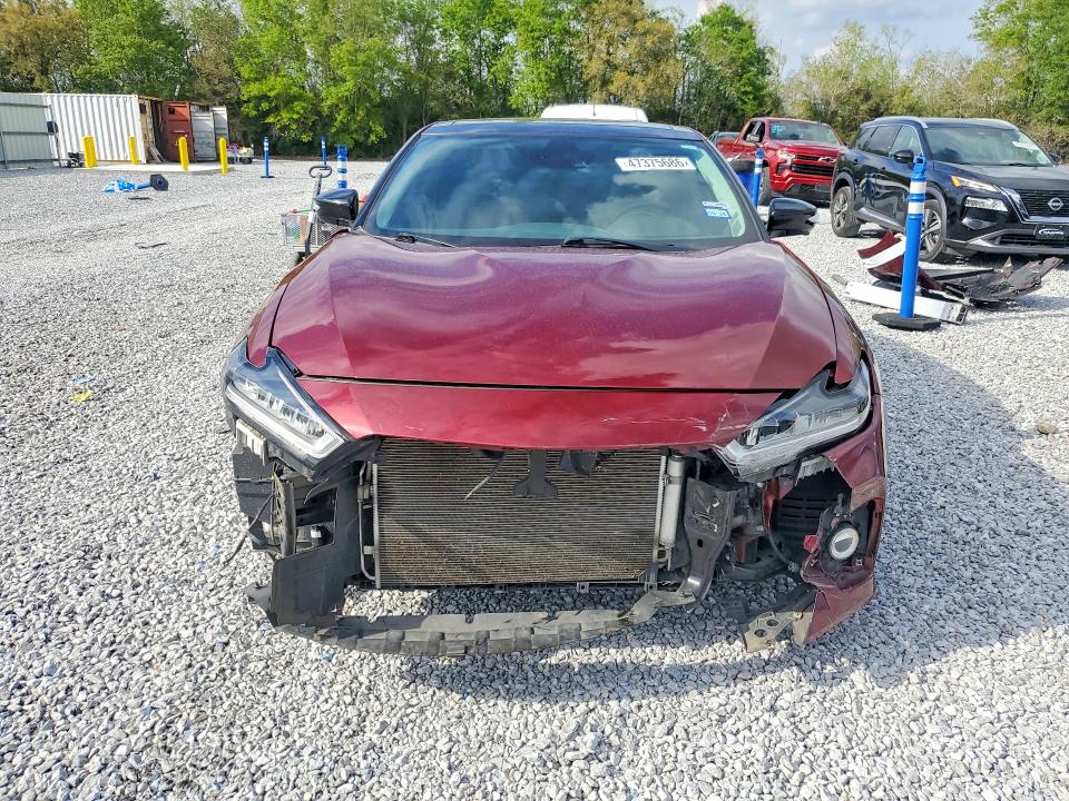 2021 Nissan Maxima VIN 1N4AA6FV9MC505567 COPART salvage auction — FRONT END, Tx - Salvage Vehicle Title, sold $5,300 on 2026-07-20 (photo 5)