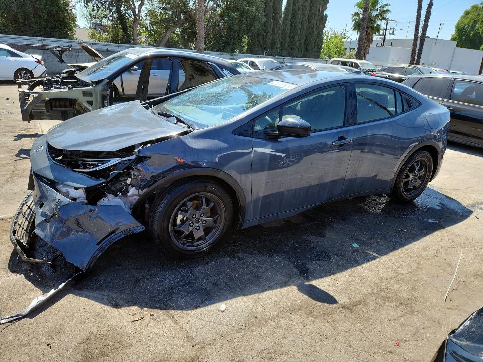 2025 Toyota Prius VIN JTDACAAU2S3058826 COPART salvage auction — FRONT END, Ca - Certificate Of Title, sold $5,600 on 2026-07-02 (photo 1)