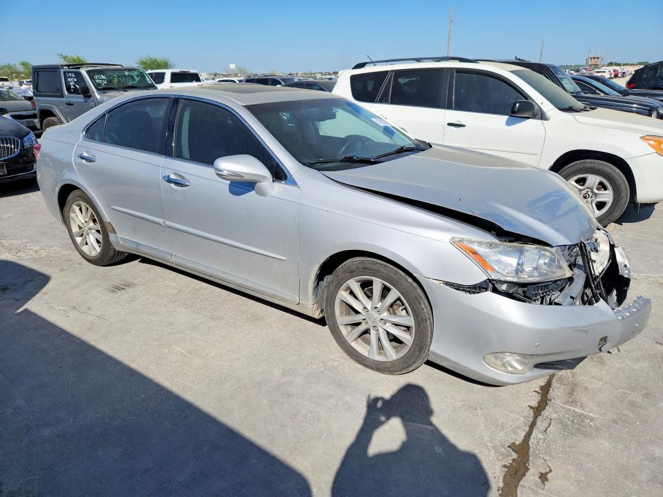 2011 Lexus Es 350 VIN JTHBK1EG4B2454501 COPART salvage auction — FRONT END, Tx - Salvage Vehicle Title, sold $1,300 on 2026-07-27 (photo 4)