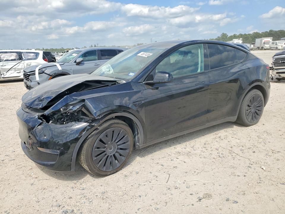 2024 Tesla Model y VIN 7SAYGDEEXRA299795 COPART salvage auction — FRONT END, Tx - Salvage Vehicle Title, sold $12,700 on 2026-07-10 (photo 1)
