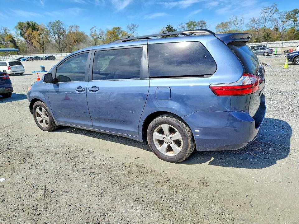 2015 Toyota Sienna VIN 5TDKK3DC8FS583559 COPART salvage auction — FRONT END, SC - CERT OF TITLE-SALVAGE, sold $3,300 on 2026-07-08 (photo 2)