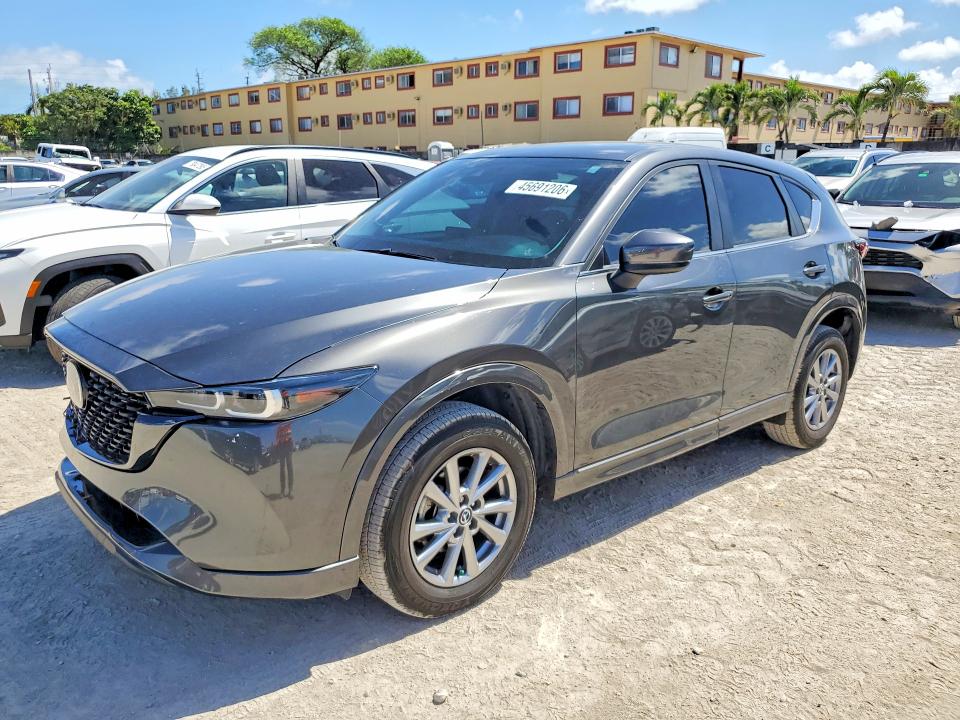 2025 Mazda Cx-5 VIN JM3KFBCL9S0595692 COPART salvage auction — FRONT END, Salvage Title, sold $10,800 on 2026-07-14 (photo 1)