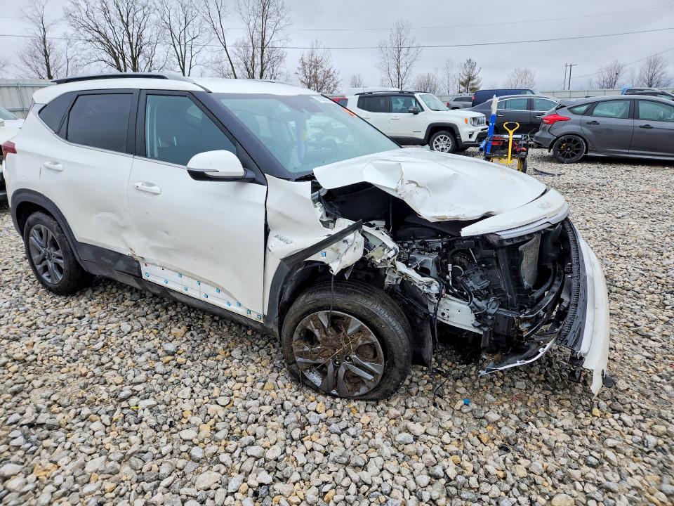 2023 Kia Seltos VIN KNDEUCAA3P7466042 COPART salvage auction — FRONT END, Mi - Scrap Certificate Of Title, sold $2,200 on 2026-07-16 (photo 4)