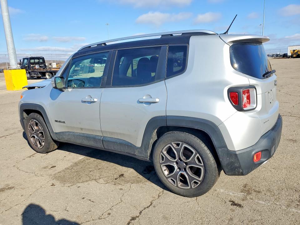 2015 Jeep Renegade VIN ZACCJADT6FPC37857 COPART salvage auction — FRONT END, In - Cert Of Title-Salvage Title, sold $1,650 on 2026-08-21 (photo 2)