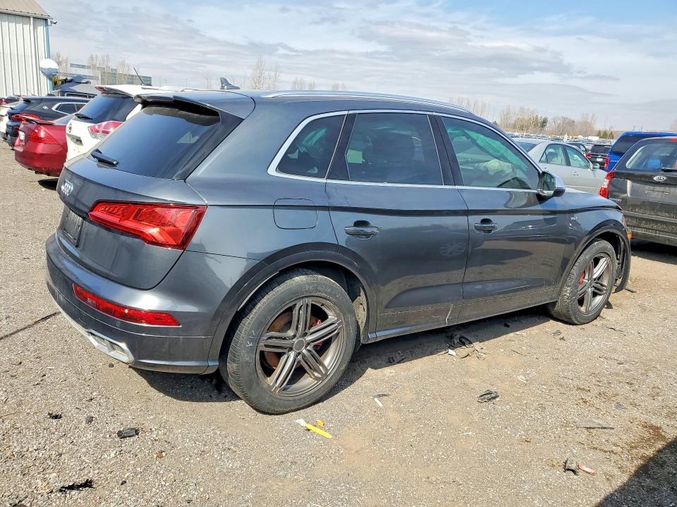 2018 Audi Sq5 VIN WA1C4AFYXJ2061909 COPART salvage auction — FRONT END, Salvage Title, sold $6,100 on 2026-07-09 (photo 3)