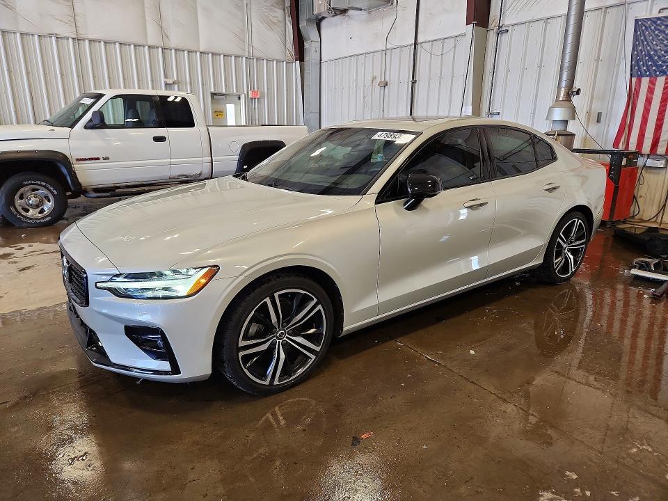 2021 Volvo S60 VIN 7JR102TM5MG122804 COPART salvage auction — REAR END, WI, sold $5,700 on 2026-07-27 (photo 1)