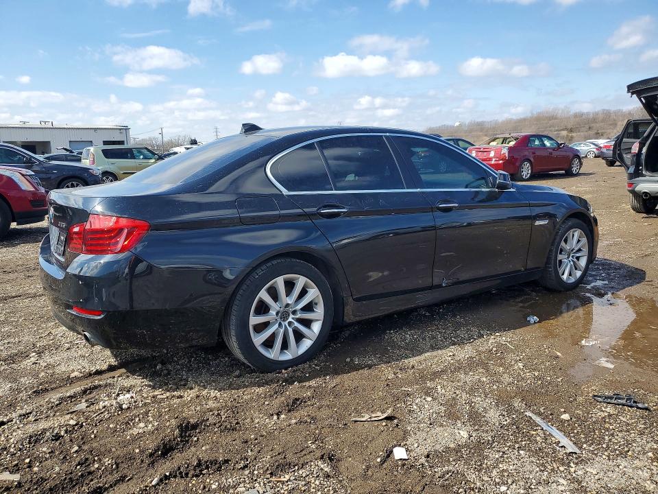 2016 BMW 5 series VIN WBA5B3C5XGG253043 COPART salvage auction — FRONT END, WV - CERTIFICATE OF TITLE, sold $900 on 2026-07-10 (photo 3)