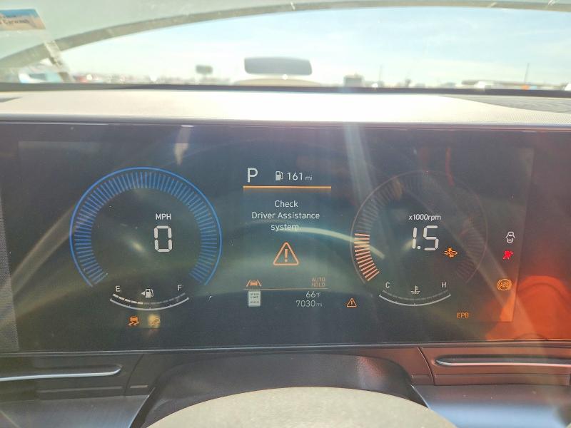 2026 Hyundai Kona VIN KM8HF3AB3TU386327 COPART salvage auction — SIDE, Tx - Certificate Of Title, sold $7,800 on 2026-08-18 (photo 9)